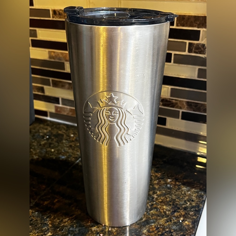 Starbucks Silver Tumbler 24 oz
